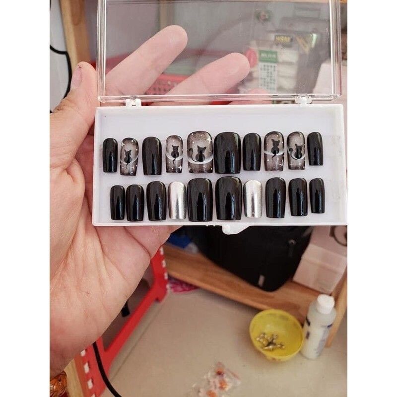 Hộp đựng nail box, hộp đựng fan mi
