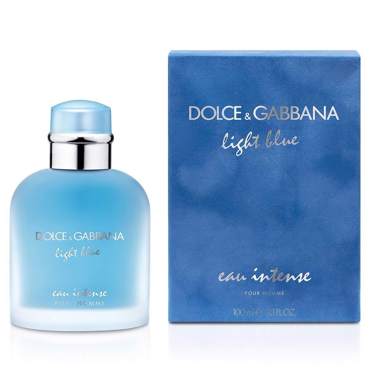 Dolce & gabbana light blue eau intense pour homme 4,5ml -100ml -tester 100ml spray authentic# hàng chính hãng#