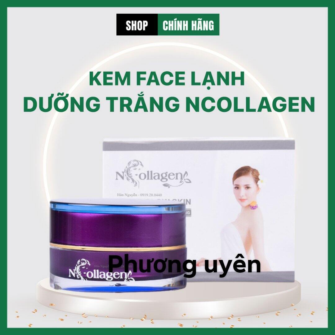 Kem face lạnh dưỡng trắng da ban đêm ncollagen
