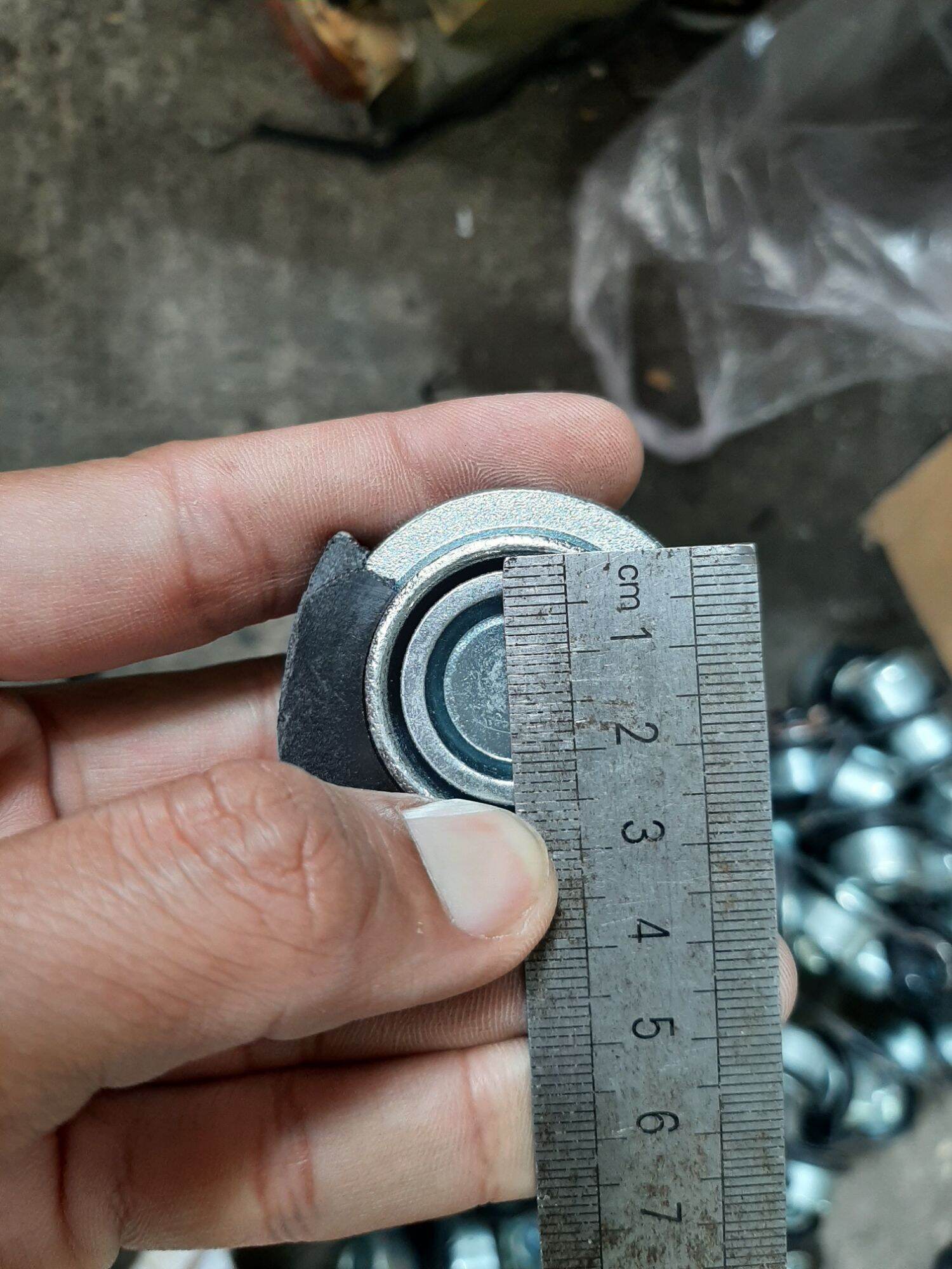 Combo 2 cục nam châm từ neo coil 25.5 mm cực mạnh. 589nhattao