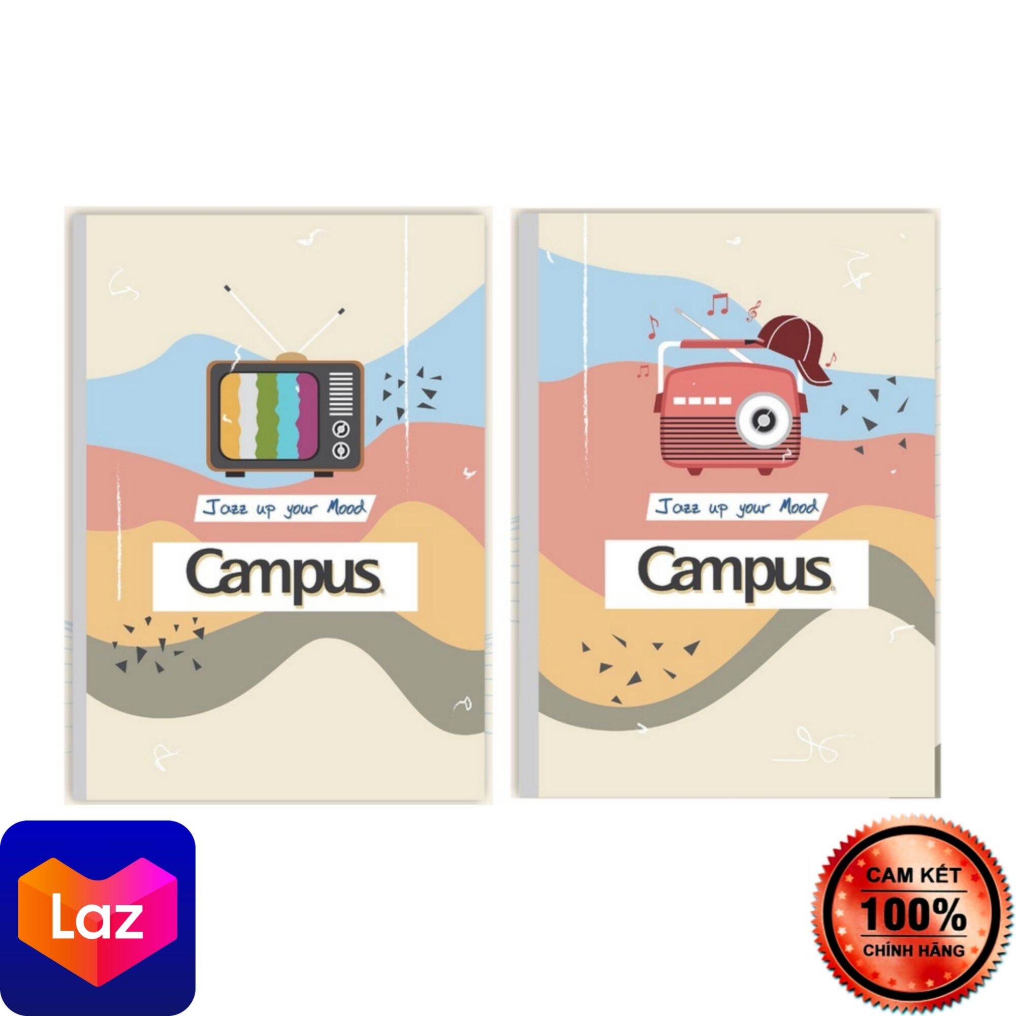 Vở kẻ ngang có chấm 120 trang mode & kool campus