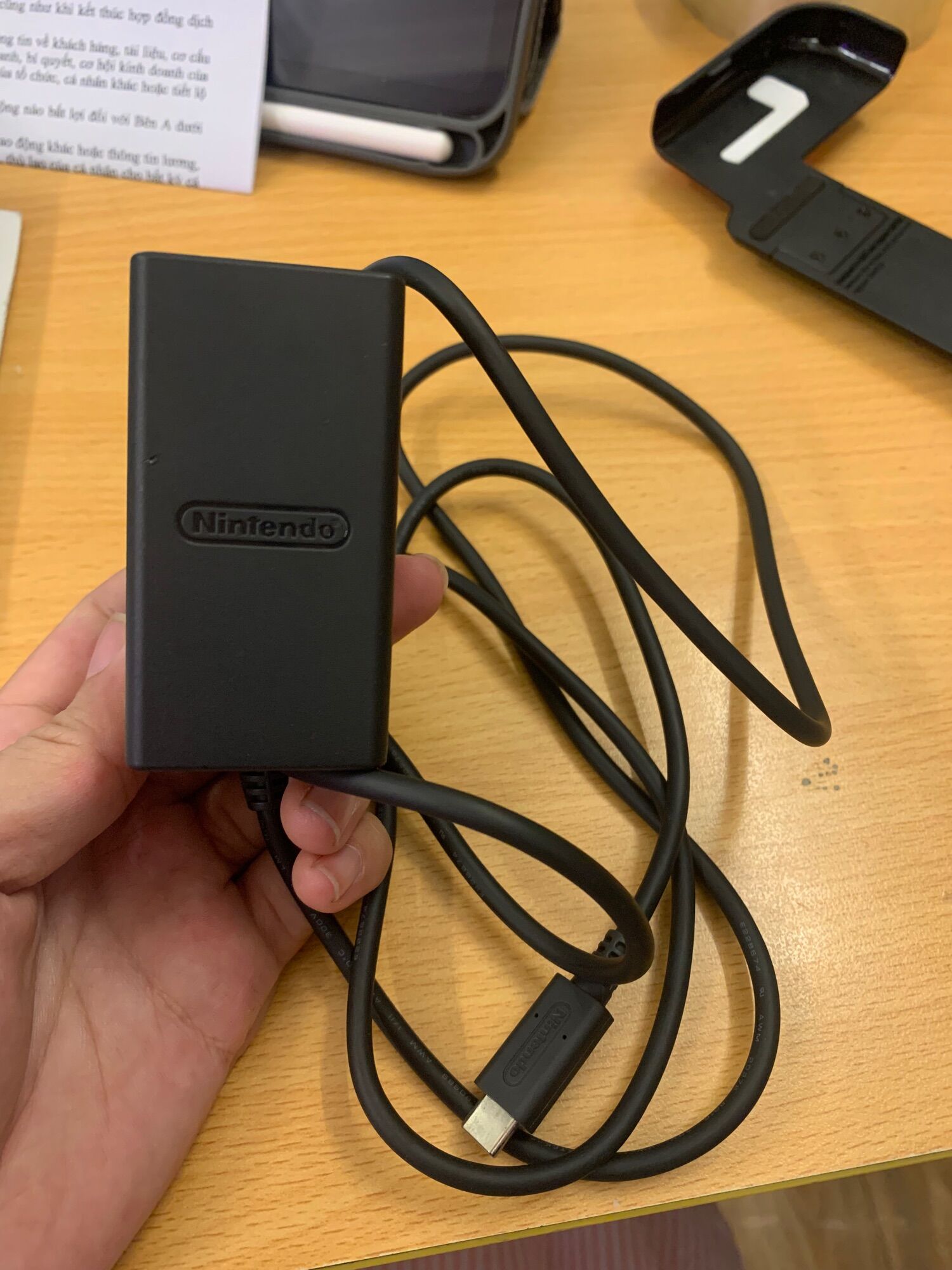 Sạc Nintendo switch zin bóc từ máy