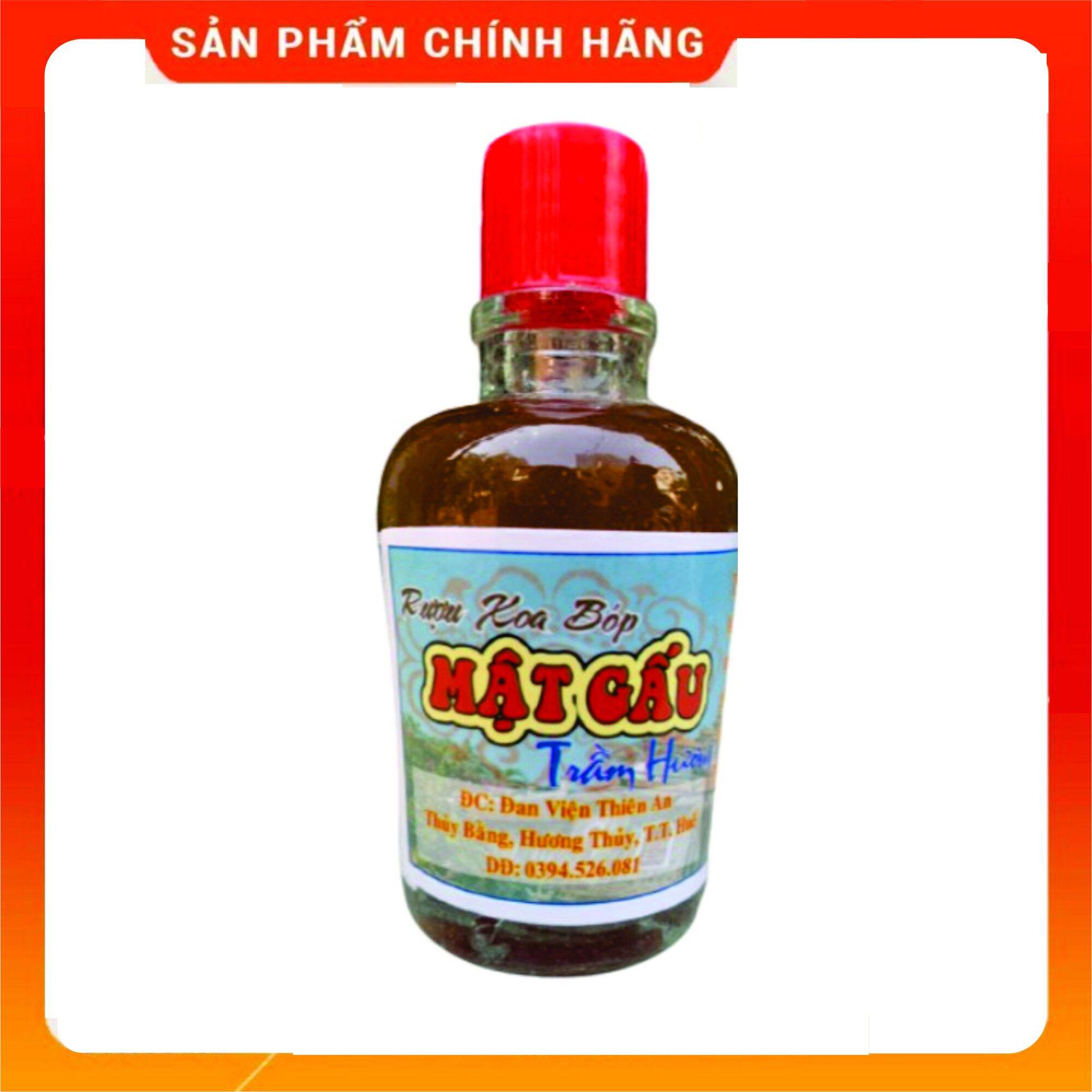 4 chai dầu xoa bóp cây mật gấu trầm hương