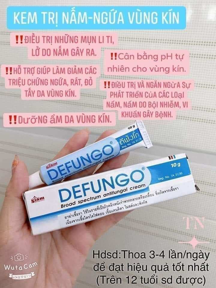 Kem Phụ Khoa Defungo Cream Thái Lan