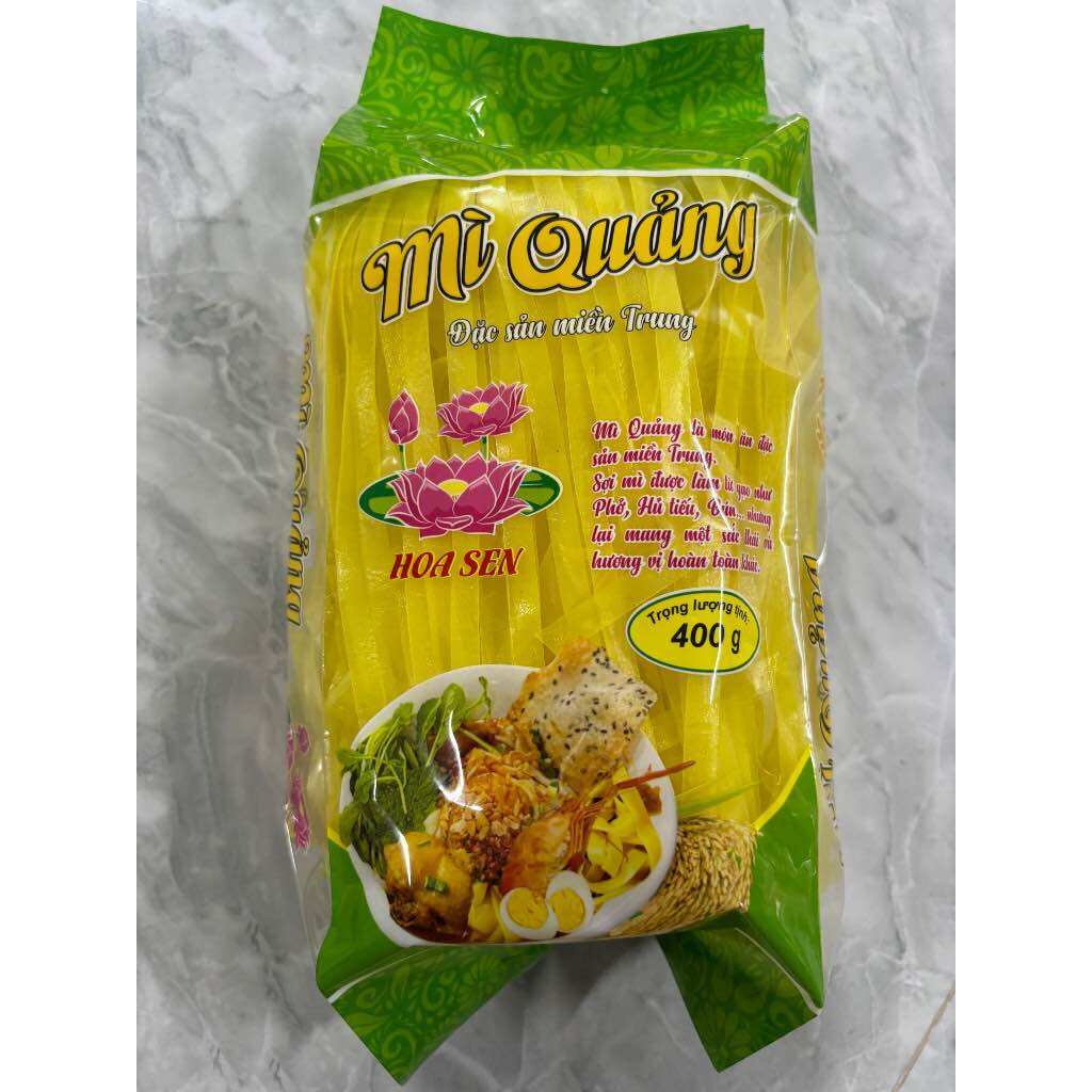 Combo 5 gói mì quảng 400g
