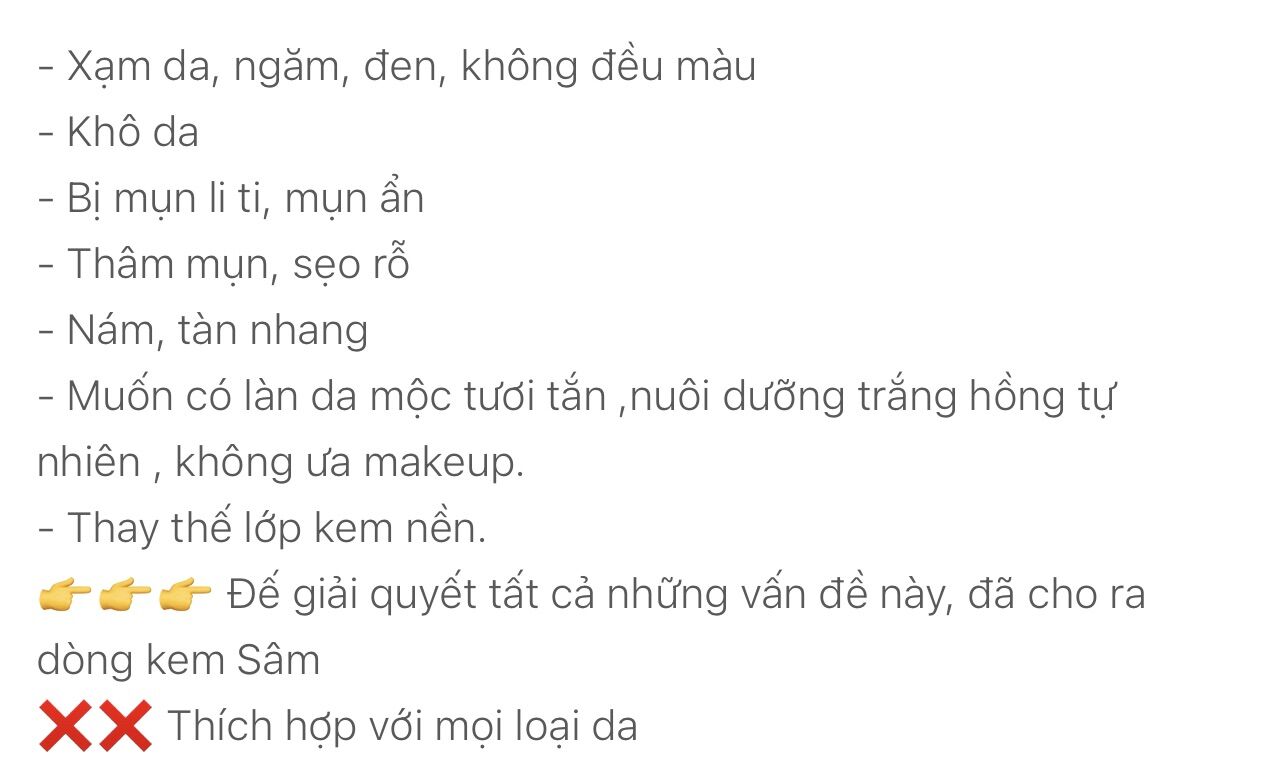 kem sâm vàng trắng da, tàn nhang (hũ nhỏ)