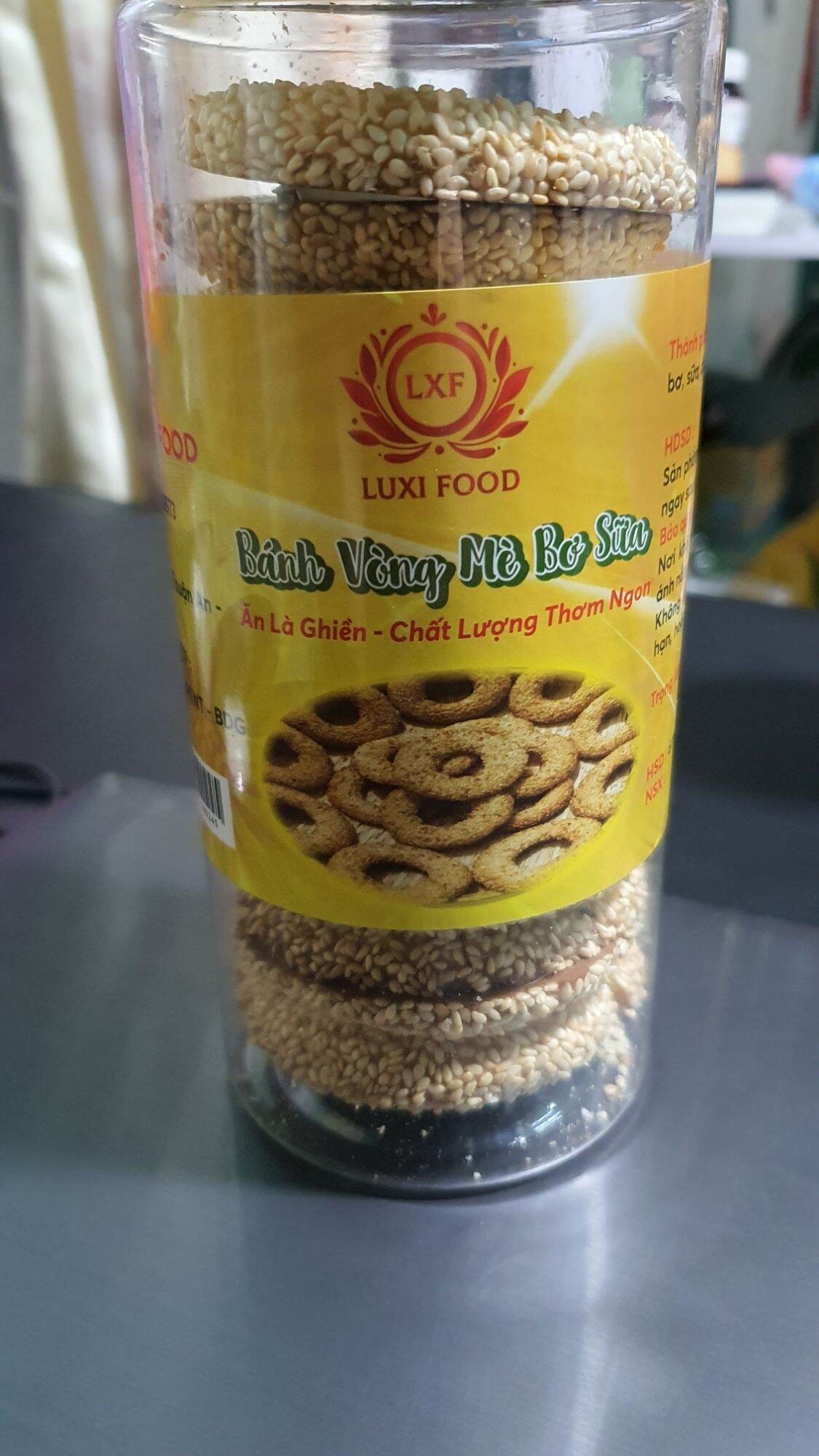 Bánh vòng mè bơ sữa 230g