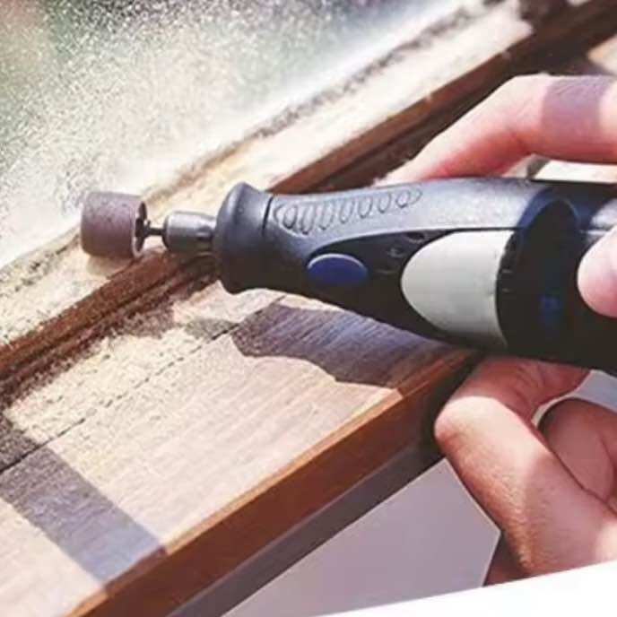 Đầu chà nhám gắn trục 12.7mm grit 80.