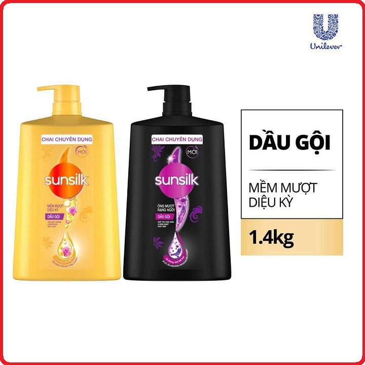 Dầu gội đầu sunsilk chai 1,4kg