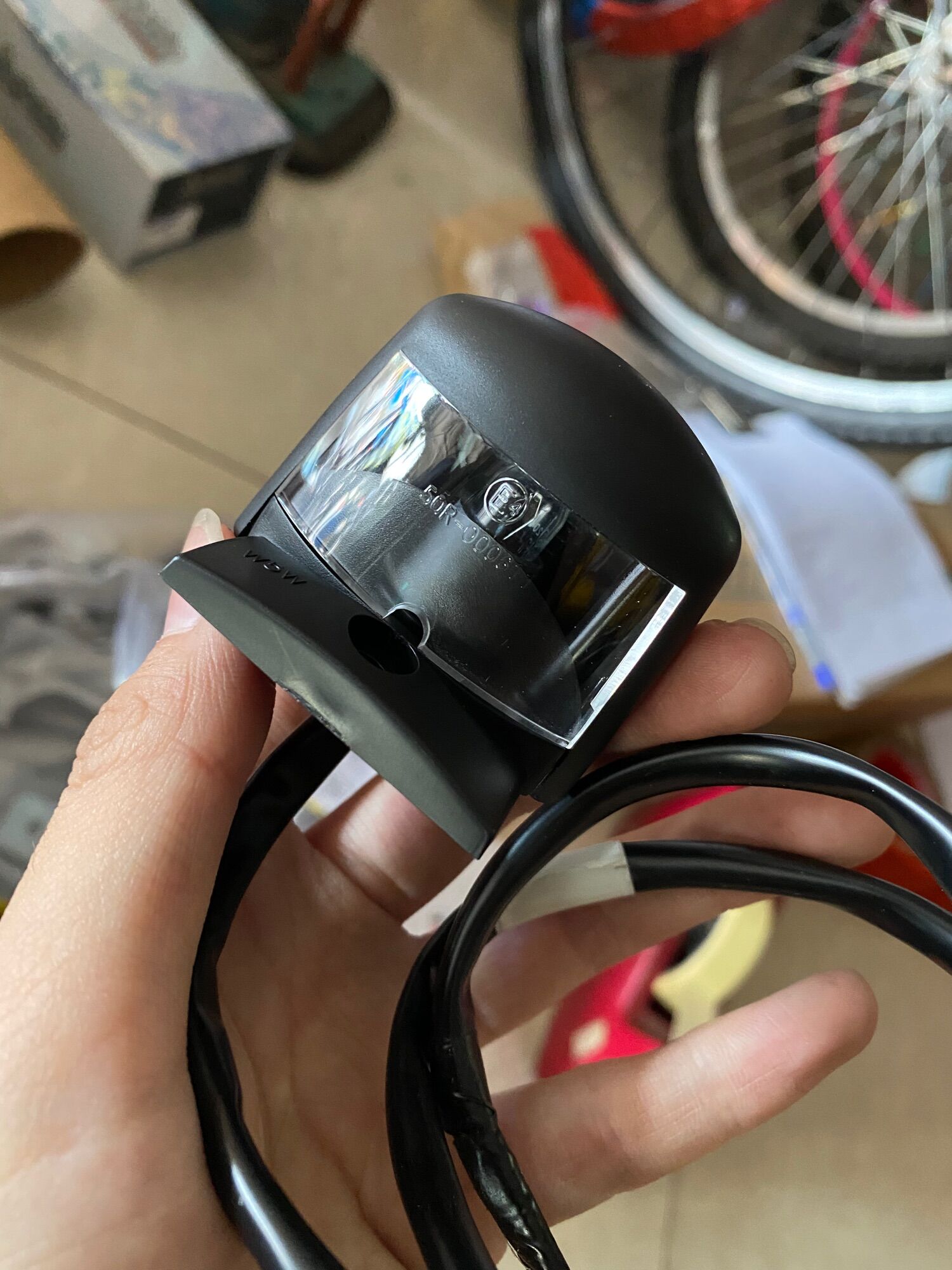 Đèn sau dè biển số Ex150 - Minh Kiệt Racing