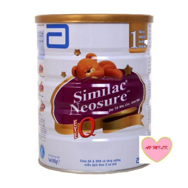 Sữa bột similac neosure 1 900g