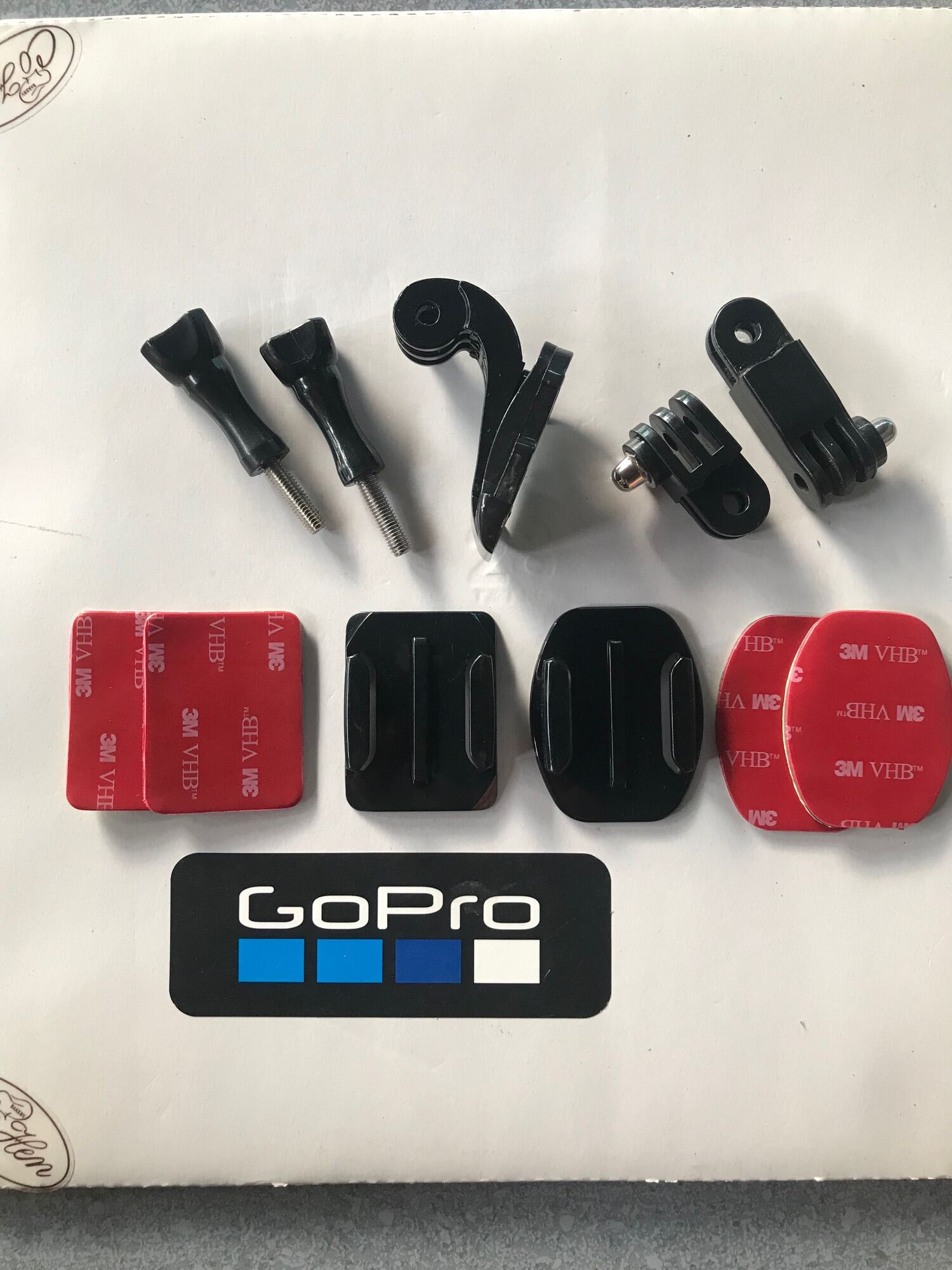 Bộ phụ kiện gắn nón máy quay gopro action cam