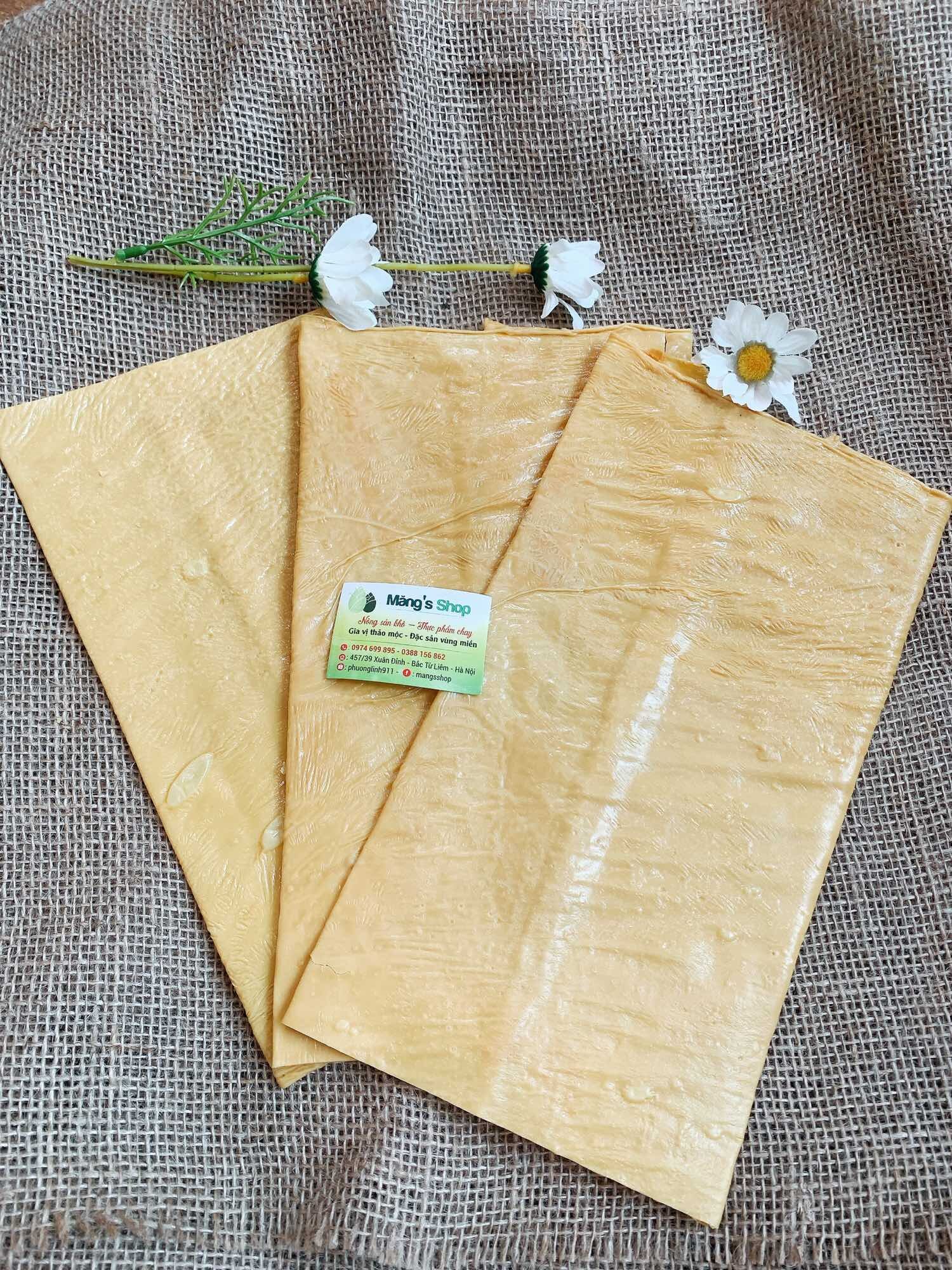 Váng đậu khô sạch ( Tàu hũ ky) (Gói 500g)
