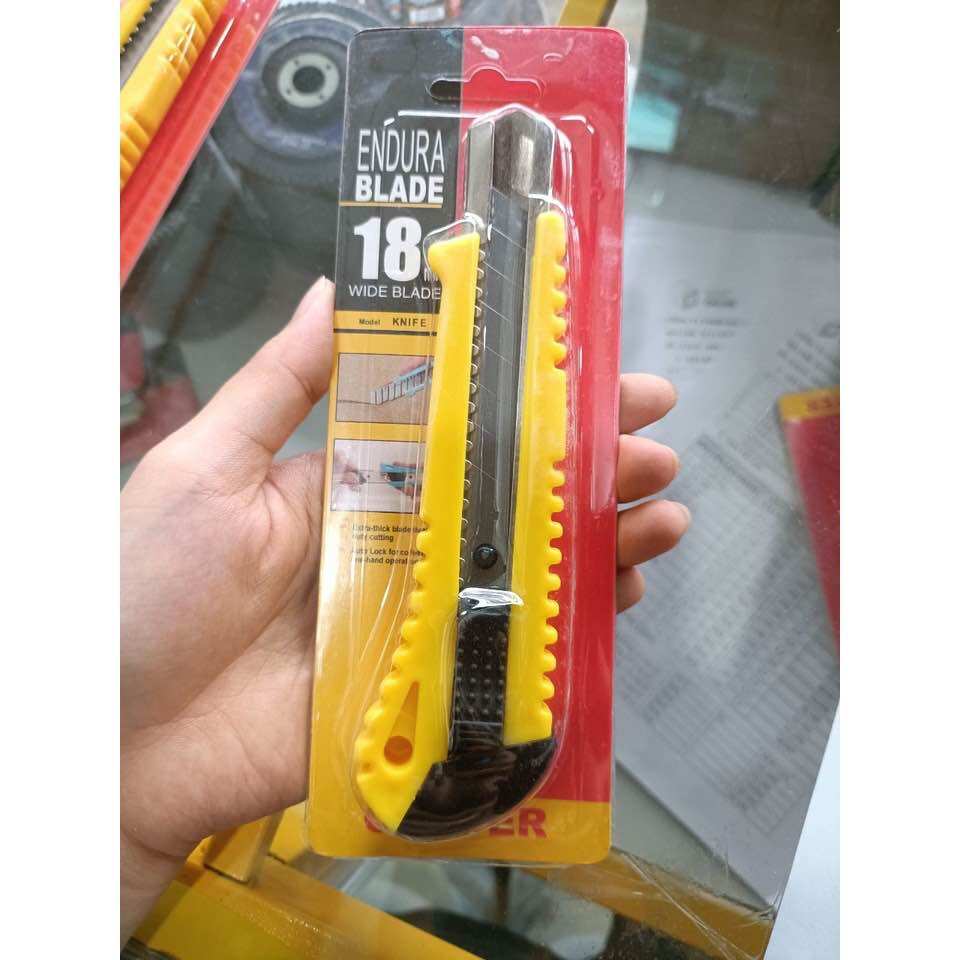 Dao Rọc Giấy SDI Siêu Bén, Cắt Ngọt (Tặng Kèm 1 Lưỡi Dao Trong thân Dao)