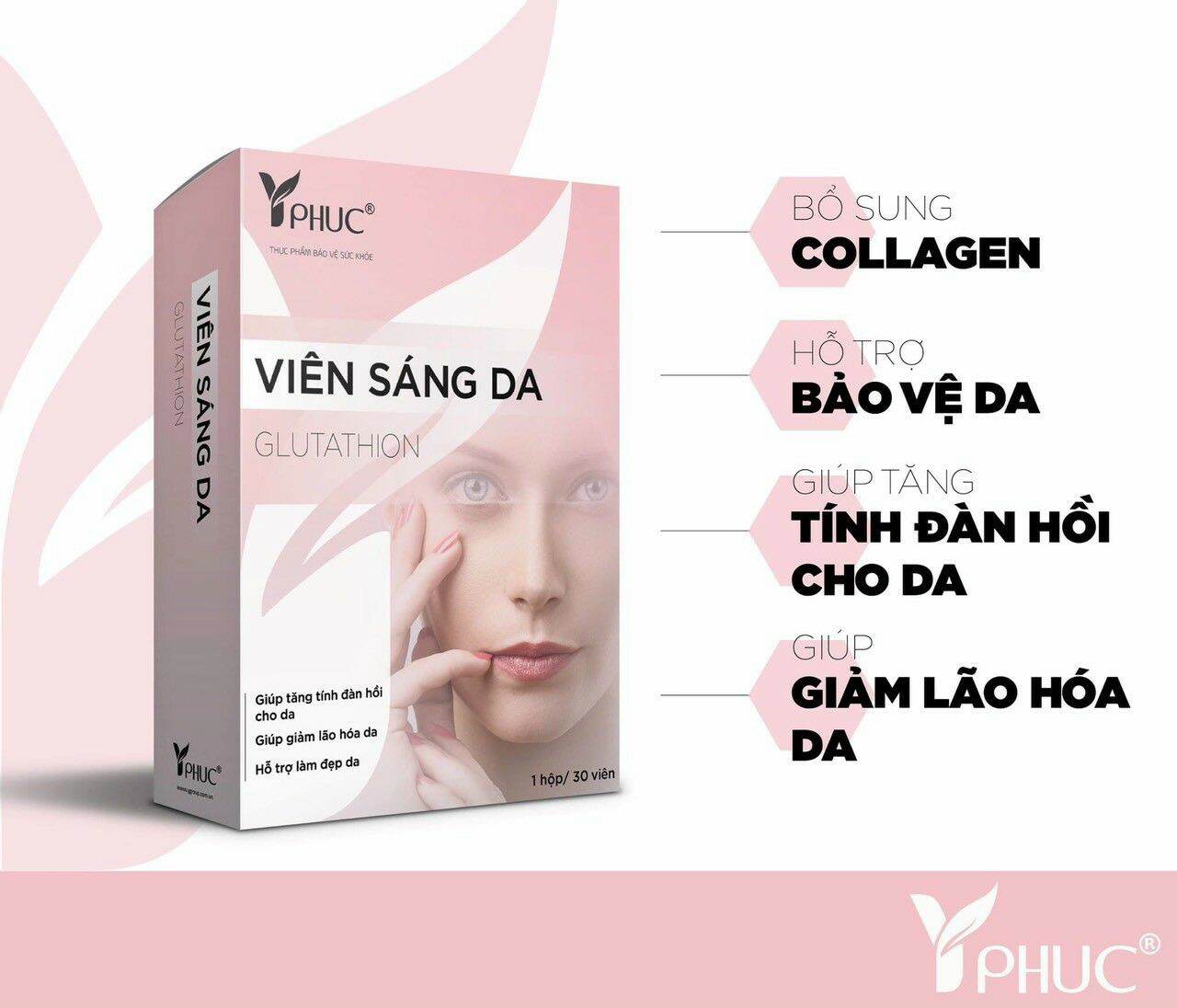 [HCM]Viên uống sáng da ( hộp 30 viên )