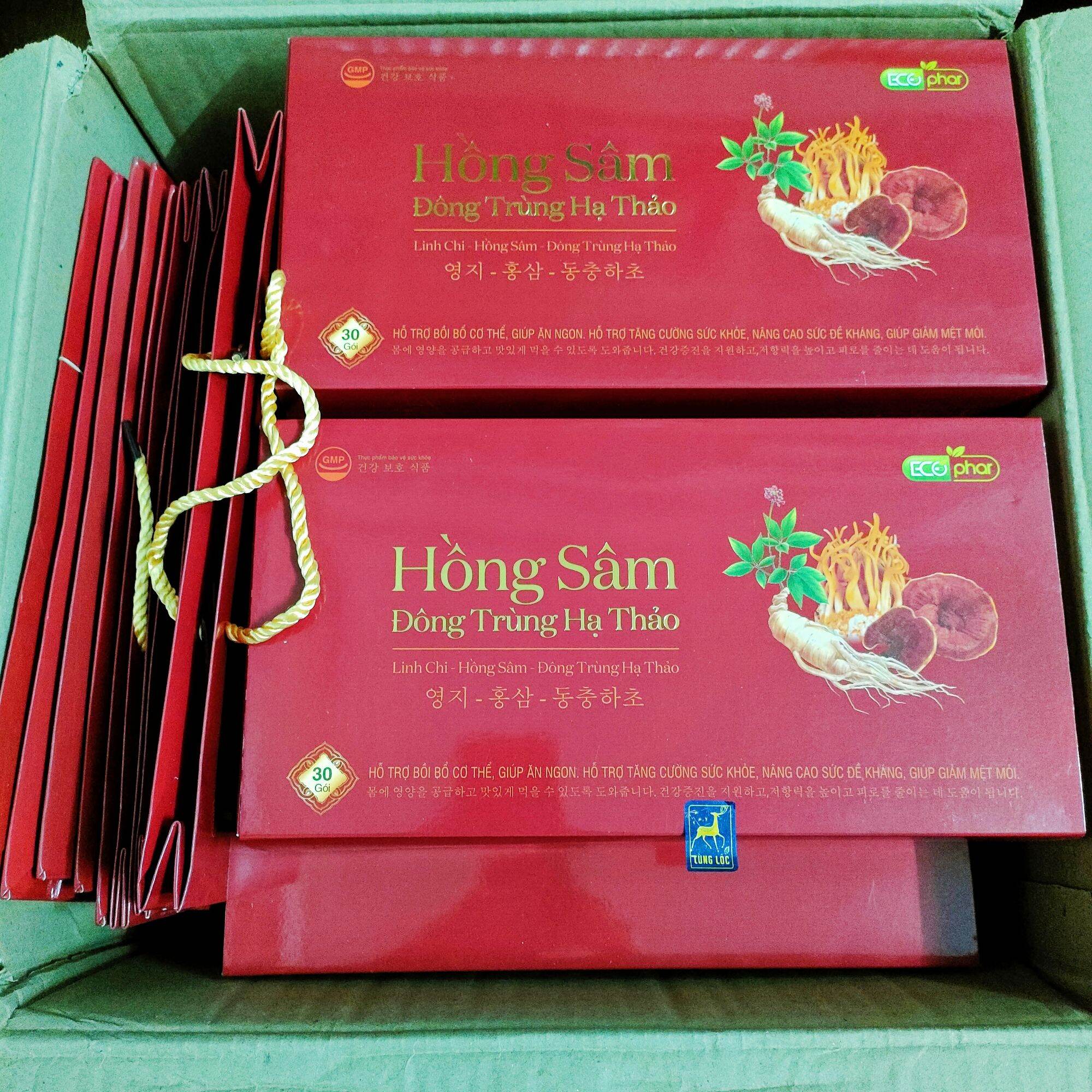Hồng sâm đông trùng hạ thảo