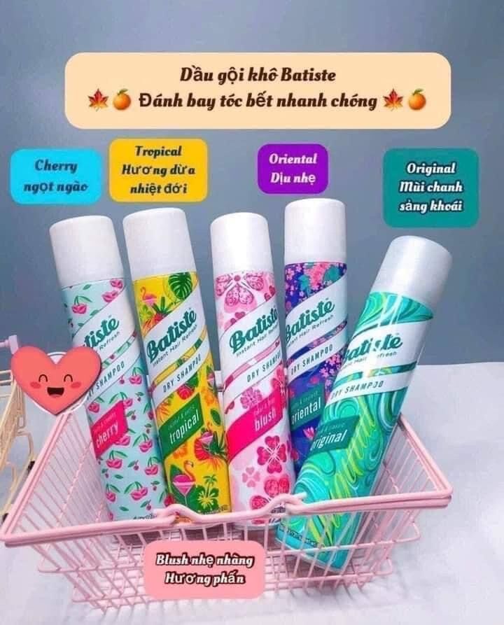 Dầu gội khô Batiste 200ml