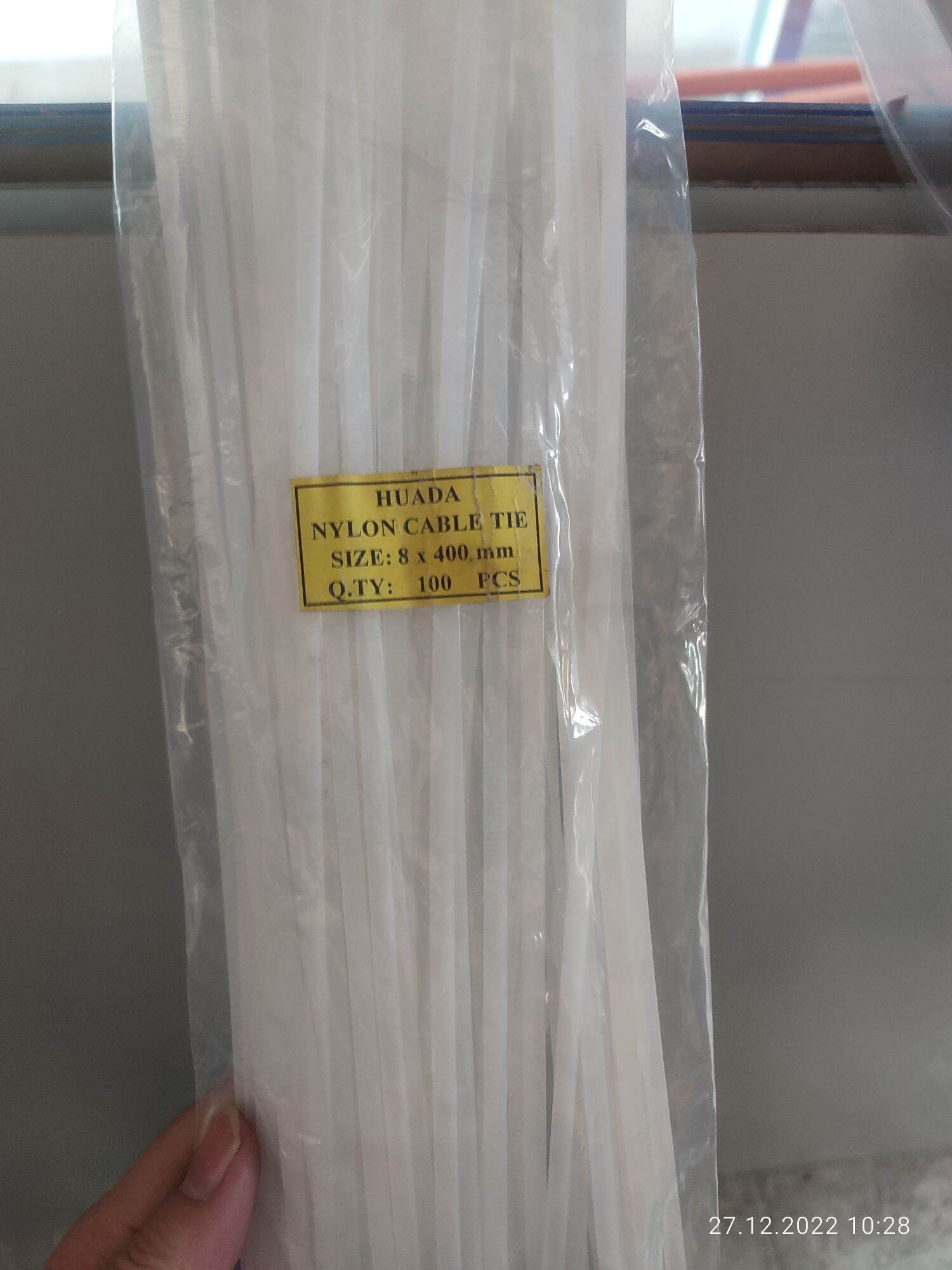Dây rút nhựa hầu 8x400mm