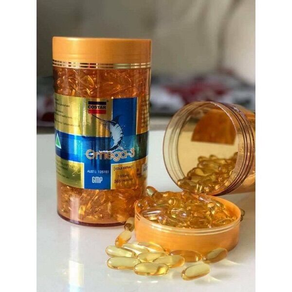 Viên uống tinh dầu cá omega 3 úc costar 1000mg hộp 365 viên