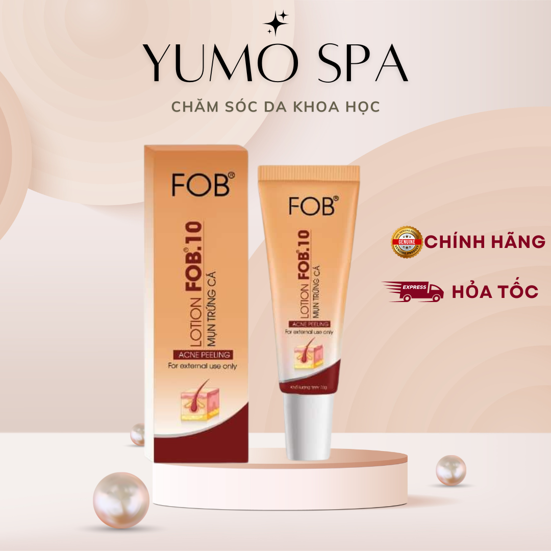 Combo 2 chai chấm mụn FOB 10 Lotion