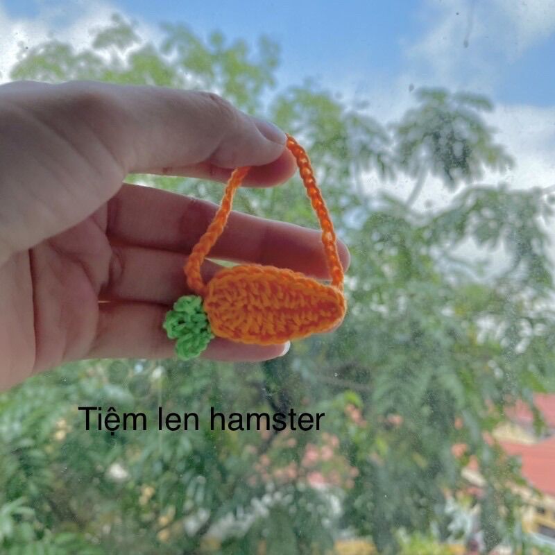 Túi đeo chéo cho hamster túi cà rốt