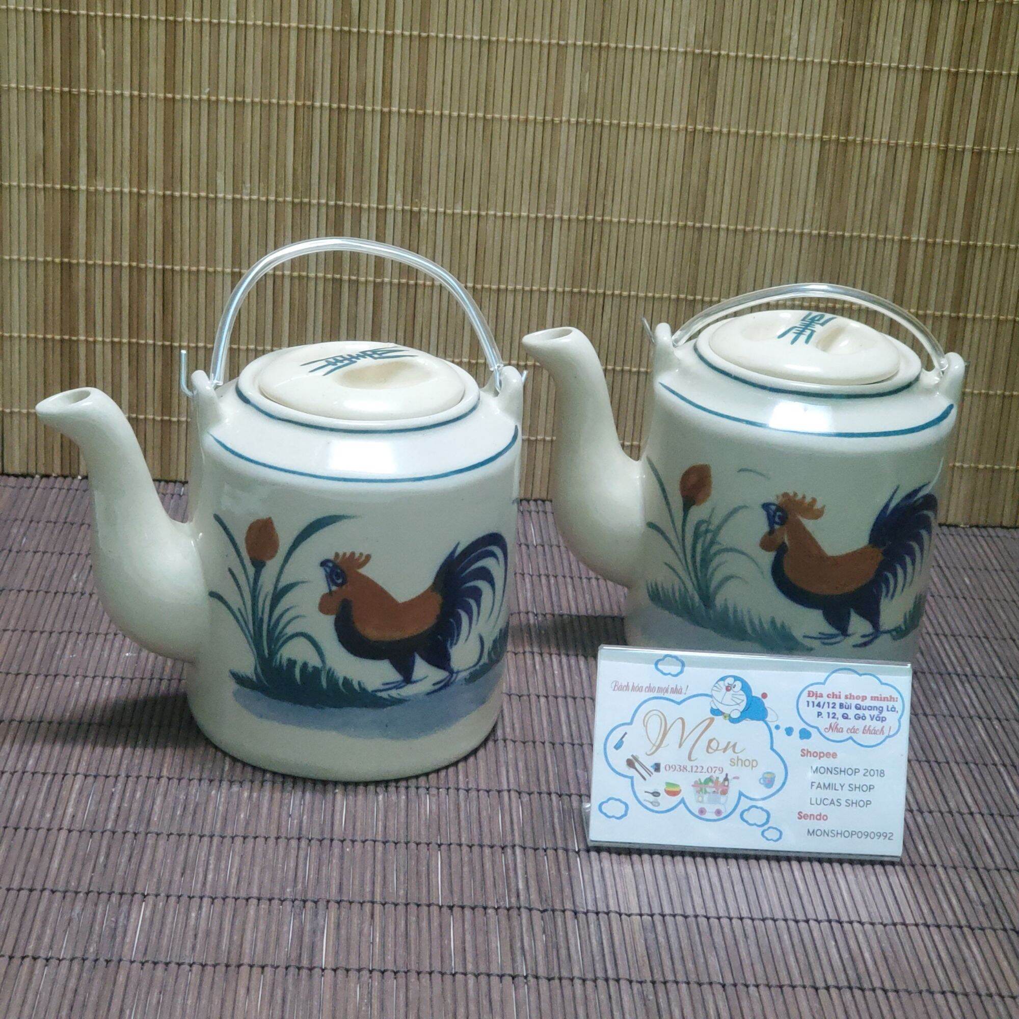 [FREESHIPMAX]BÌNH TÍCH CON GÀ THỦ CÔNG CAO CẤP