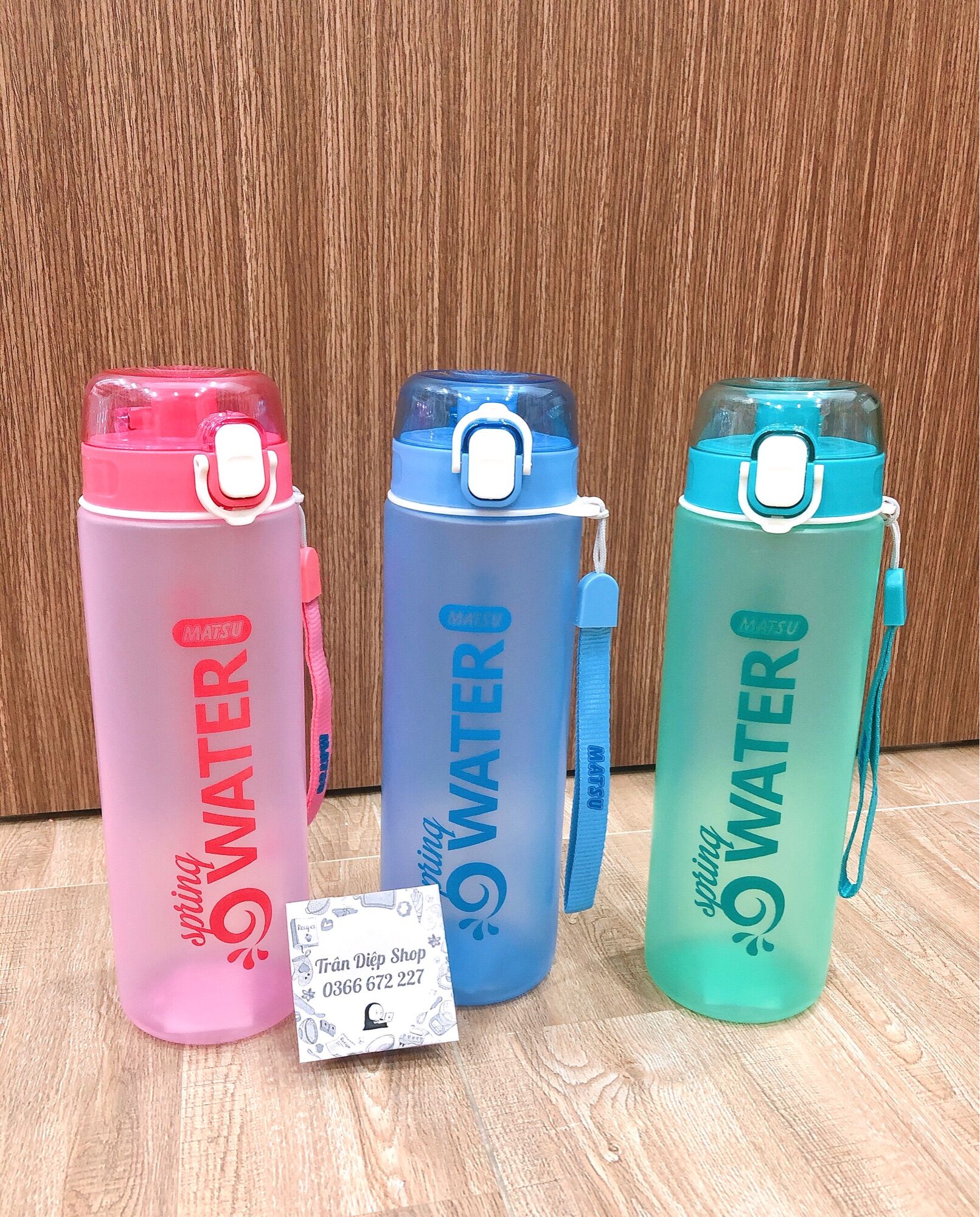 Bình nước nhựa 700ml spring Duy Tân SPRING