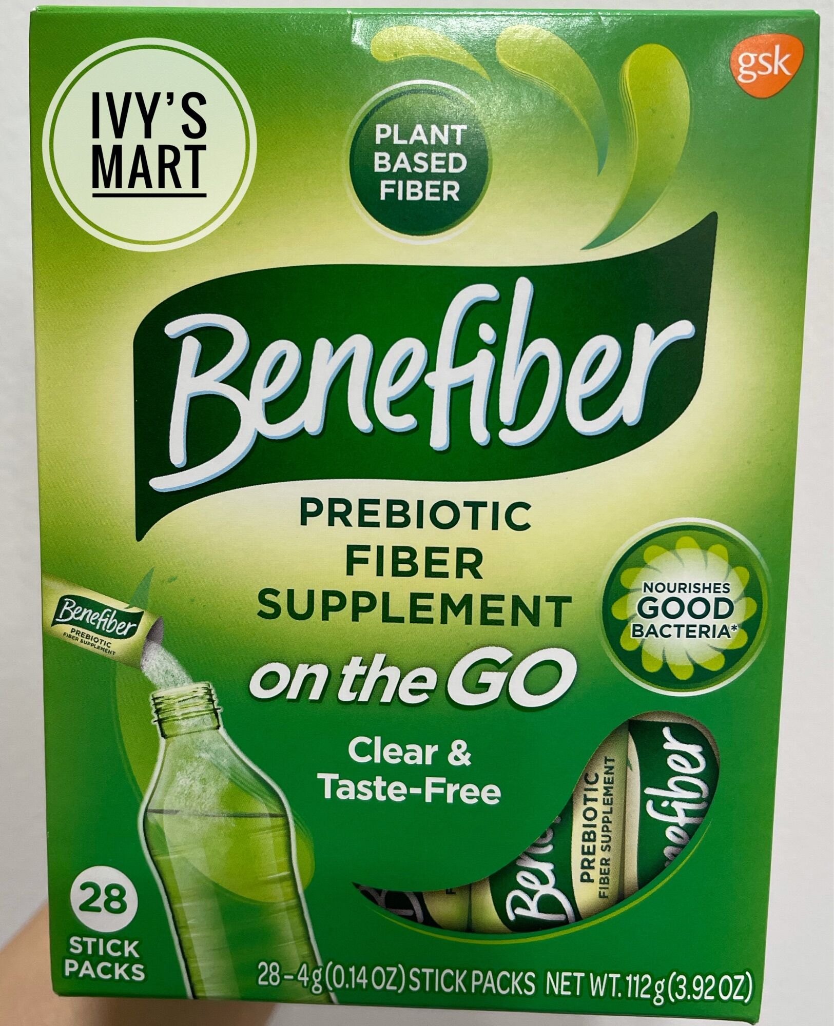 Bột bổ sung chất xơ Benefiber 28 gói