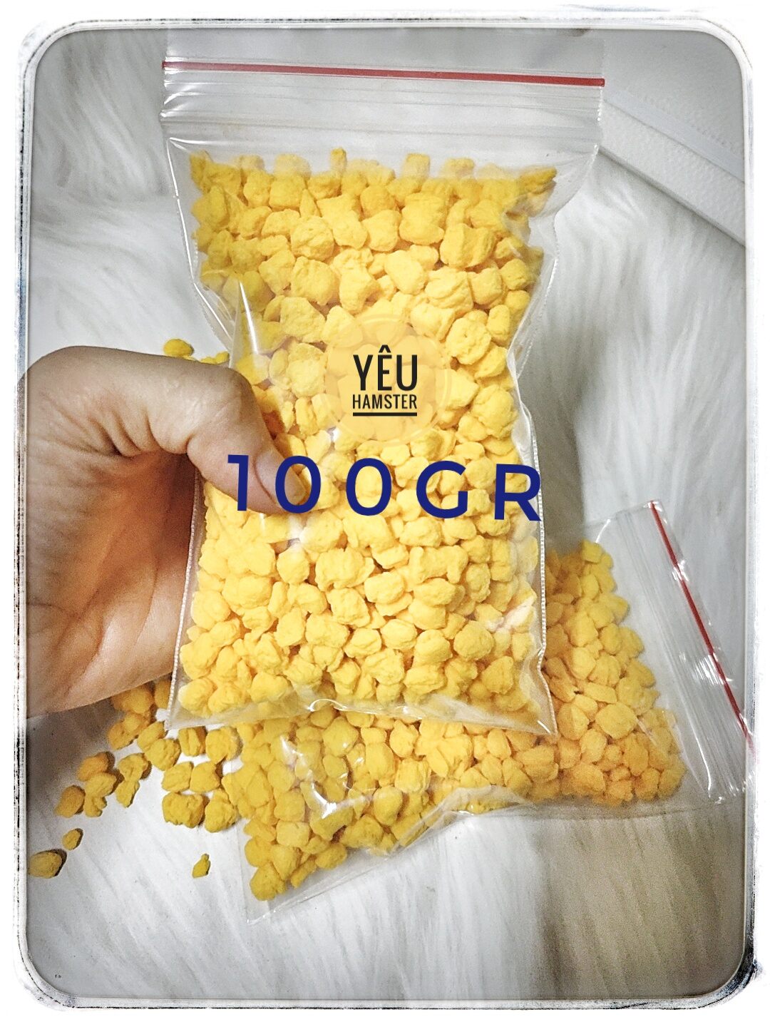 Lòng đỏ trứng sấy- Thức ăn dặm cho hamster, thú cưng...