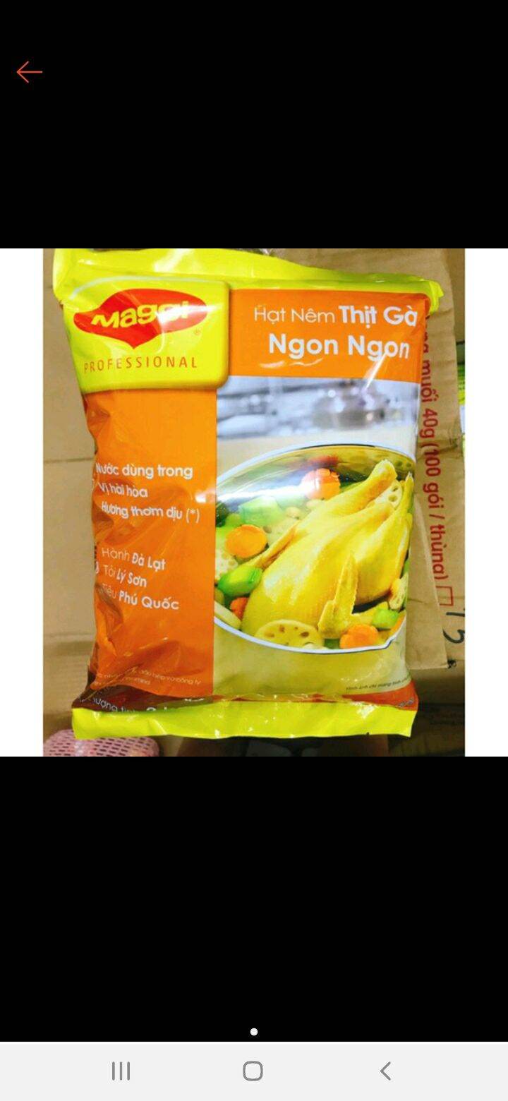 Hạt nêm gà maggi 2kg