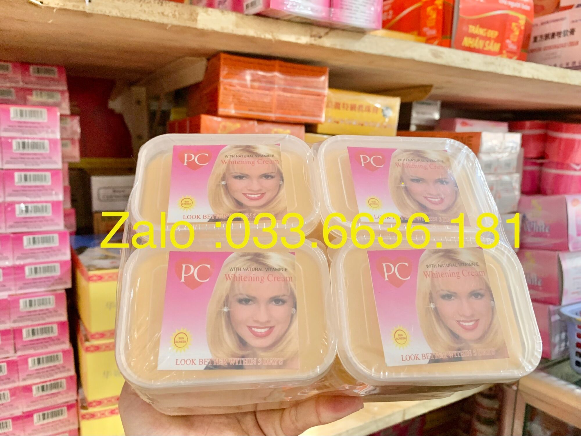 Kem cốt pc vuông Thái Lan hủ 100g