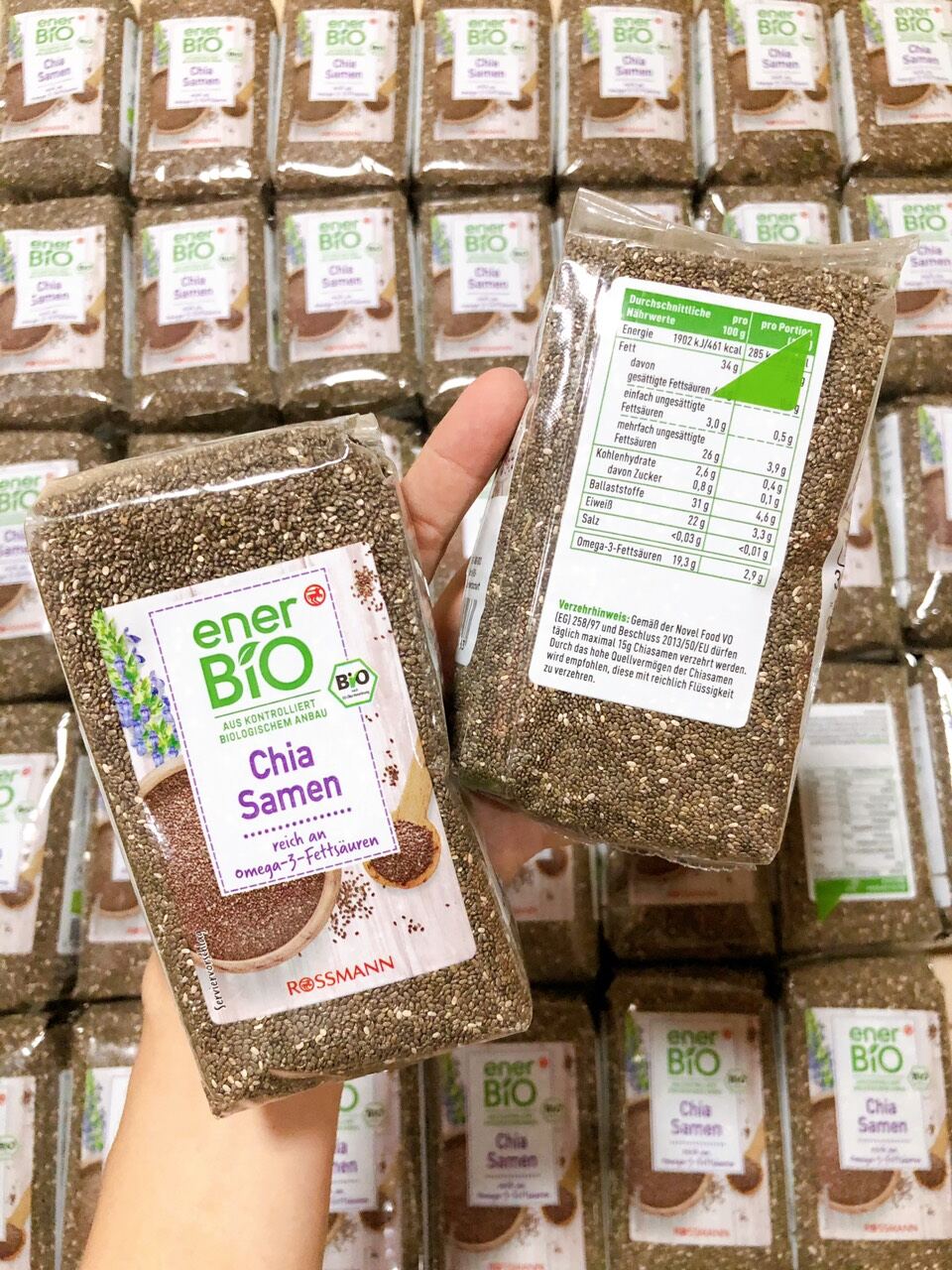 Hạt chia hữu cơ EnerBio 300gr (Date: 02/2024)