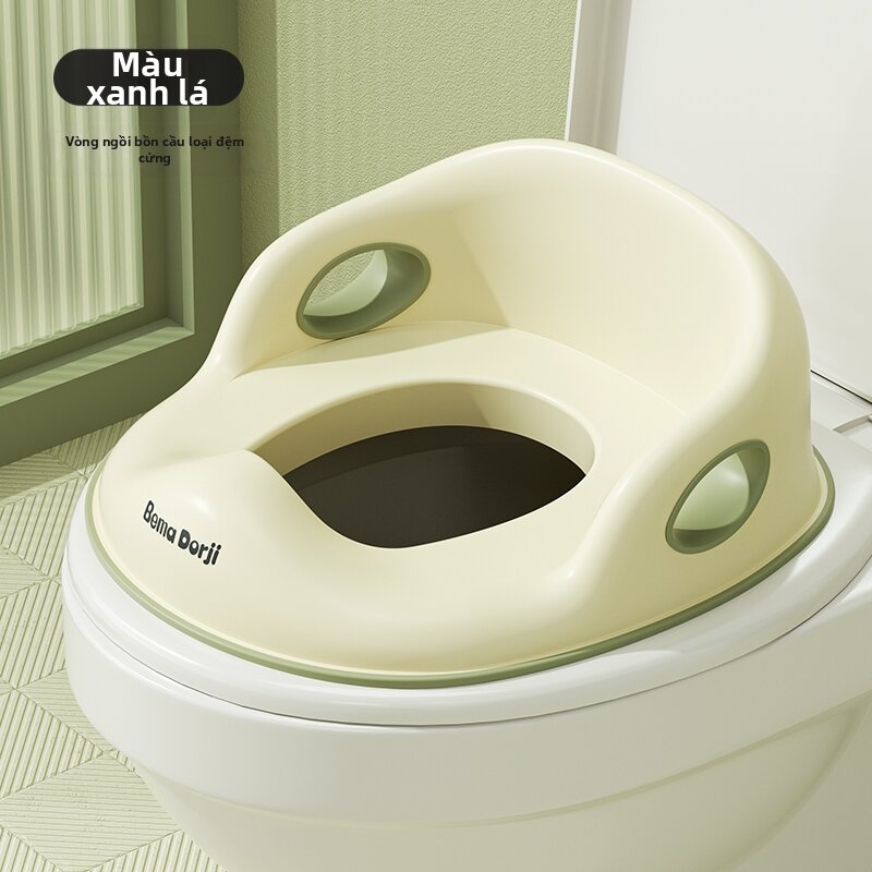 BEIMADUOJI | Bệ ngồi toilet có nệm cho trẻ em cỡ lớn