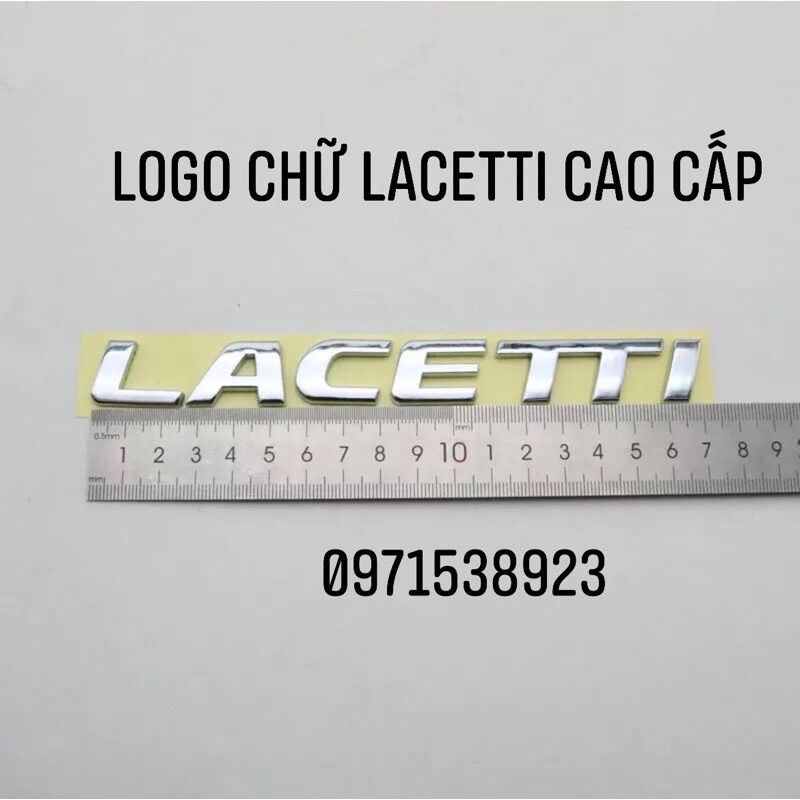 Logo chữ lacetti cao cấp giá rẻ
