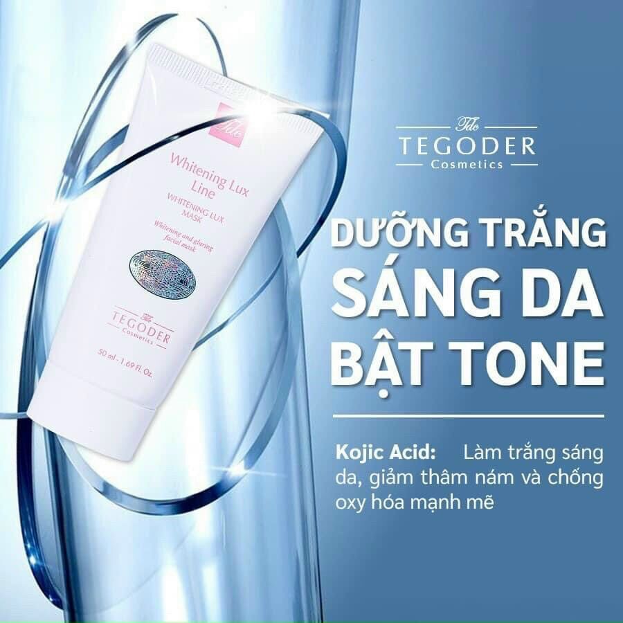 MẶT NẠ HA DƯỠNG ẨM, WHITENING LUX LÀM SÁNG DA TEGODER