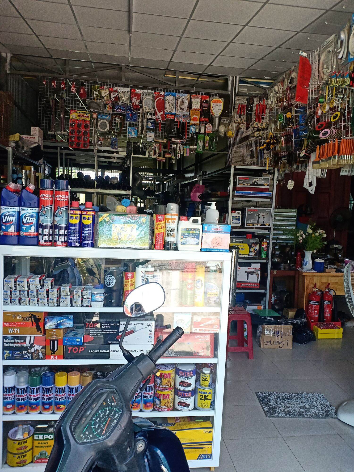 súng bơm mỡ bò Top 2ty 600cc