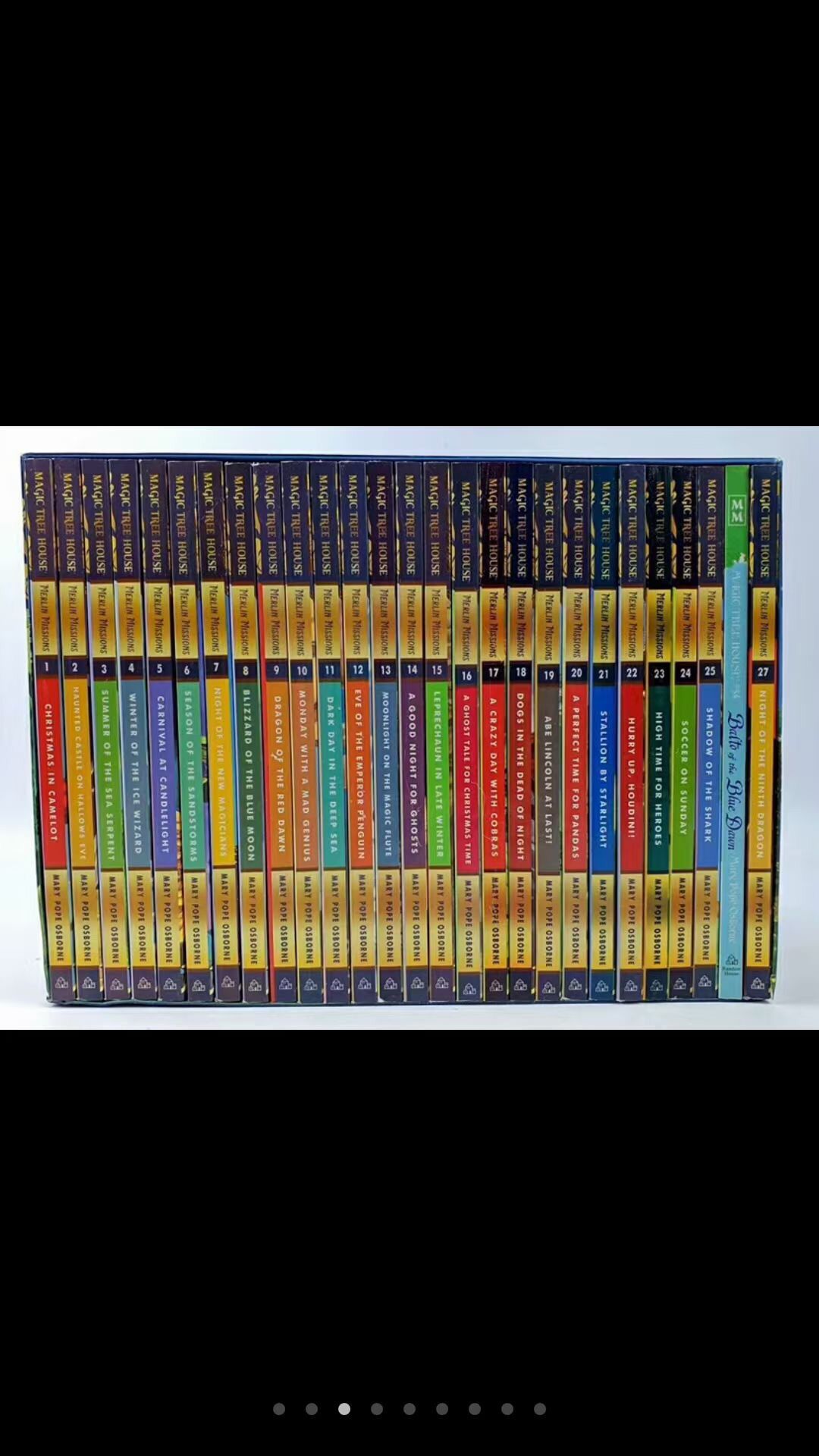 Magic Tree House Boxed Set - Merlin Missions. Sách nhập khẩu - Part 2 - 1-27q