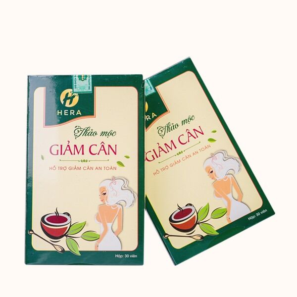 Trà giảm cân hera plus dạng viên [ Giảm Mạnh