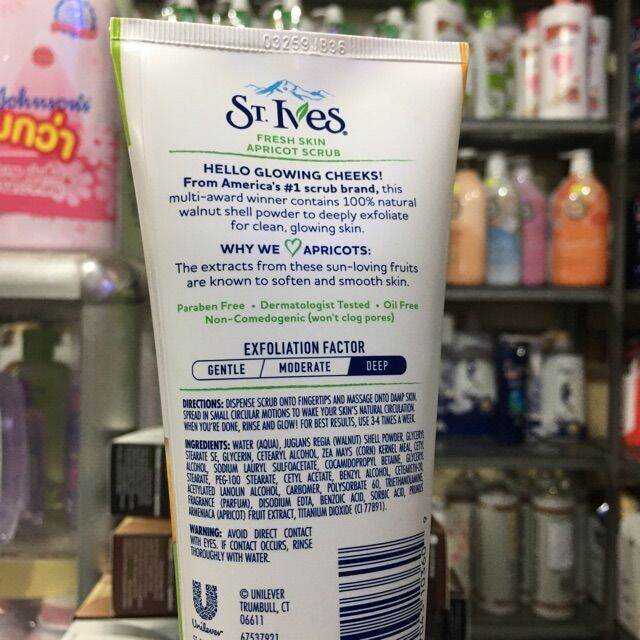Sữa Rửa Mặt St.Ives Blemish Control Apricot Scrub