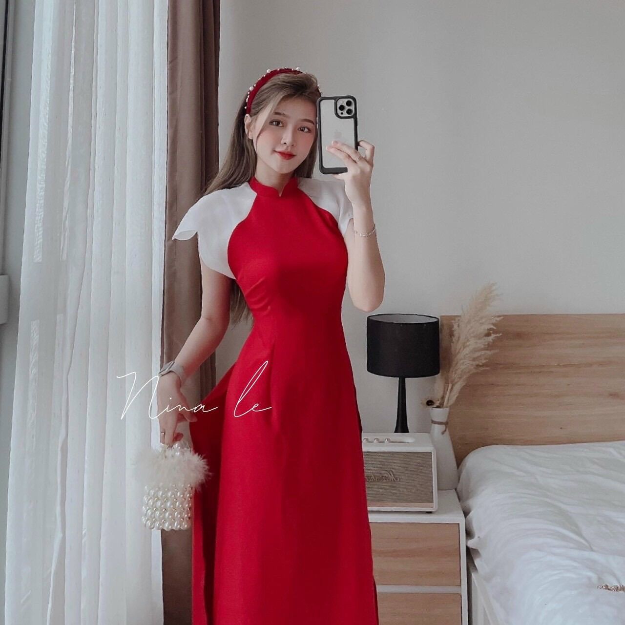 (AD05 SHOP BIGSIZE NỮ 50KG ĐẾN 90KG) set áo dài tay canh tiên