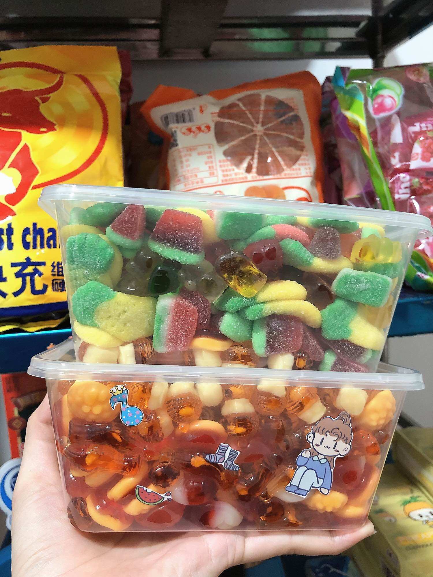 Kẹo dẻo chip chip hepin mix đủ vị 1000gr