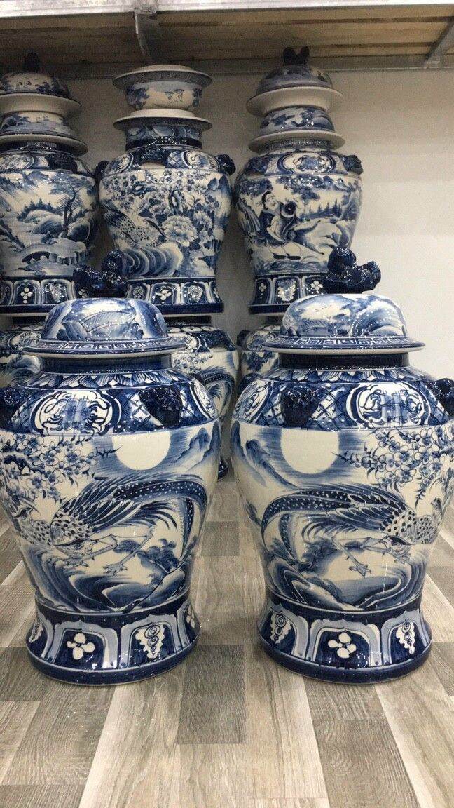 Chóe phong thủy, Chóe bày  vẽ kỹ hàng Bát Tràng. Giá 1 chiếc