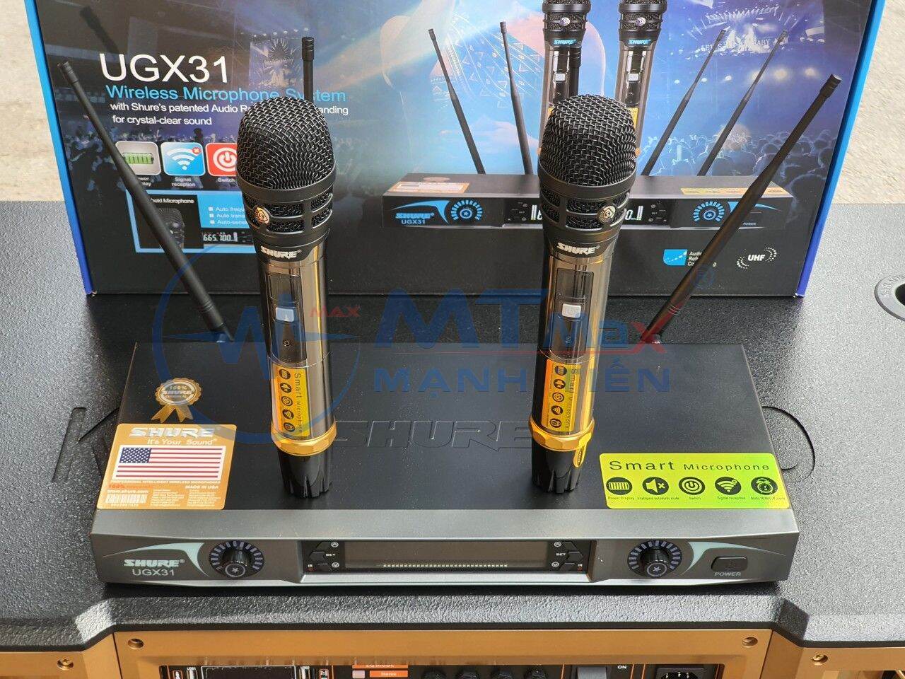 Mic Shure ugx 31 plus