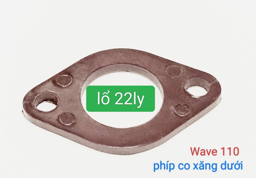 Phíp co xăng cứng Wave 110 - 125cc......