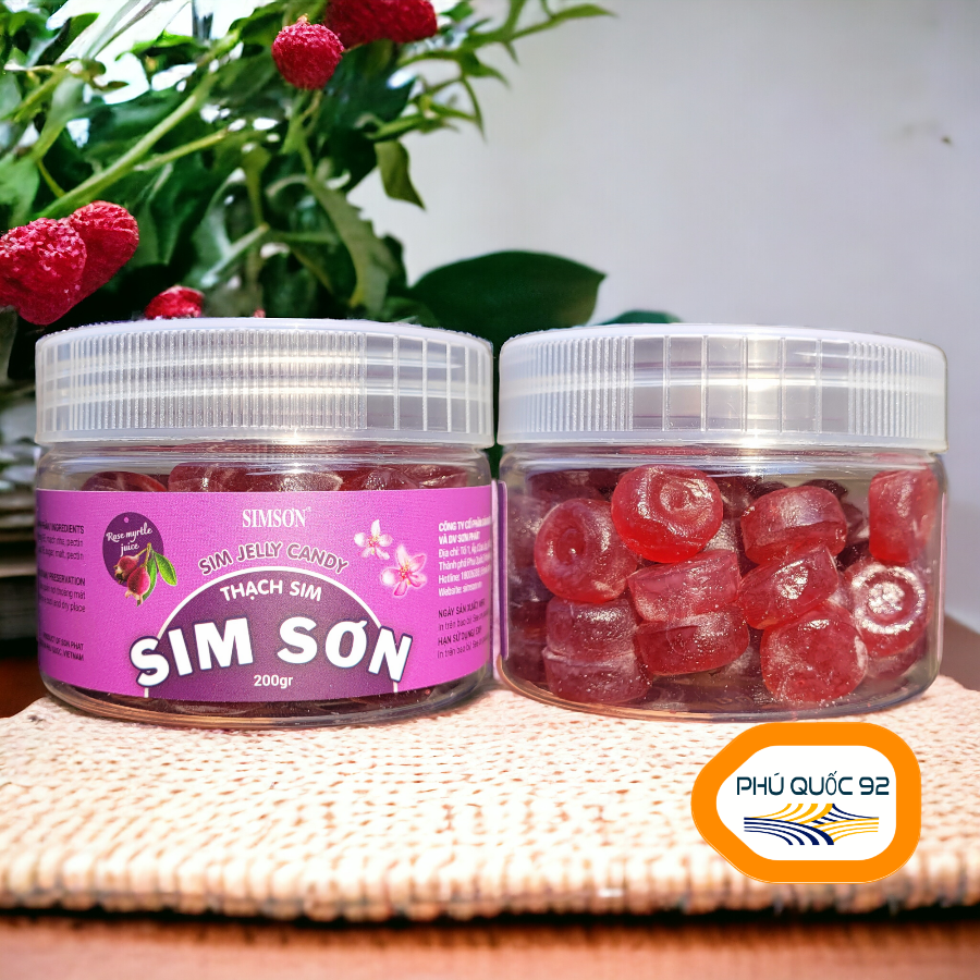 Kẹo Thạch Sim Phú Quốc - hủ 200g