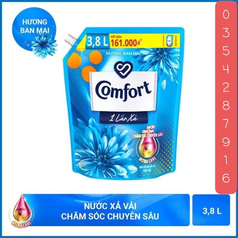Nước xả vải Comfort 3,2l