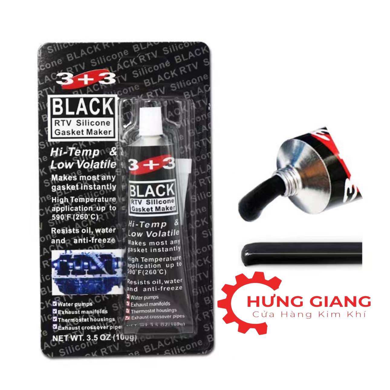 Keo SILICON DÁN GIOĂNG Mặt Máy CHỊU NHIỆT Keo 3 + 3