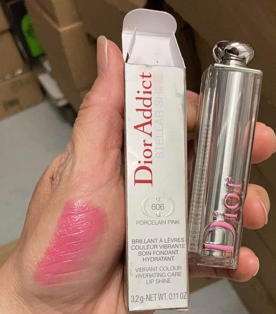 Son Dưỡng DiOr No606 Porcelain pink