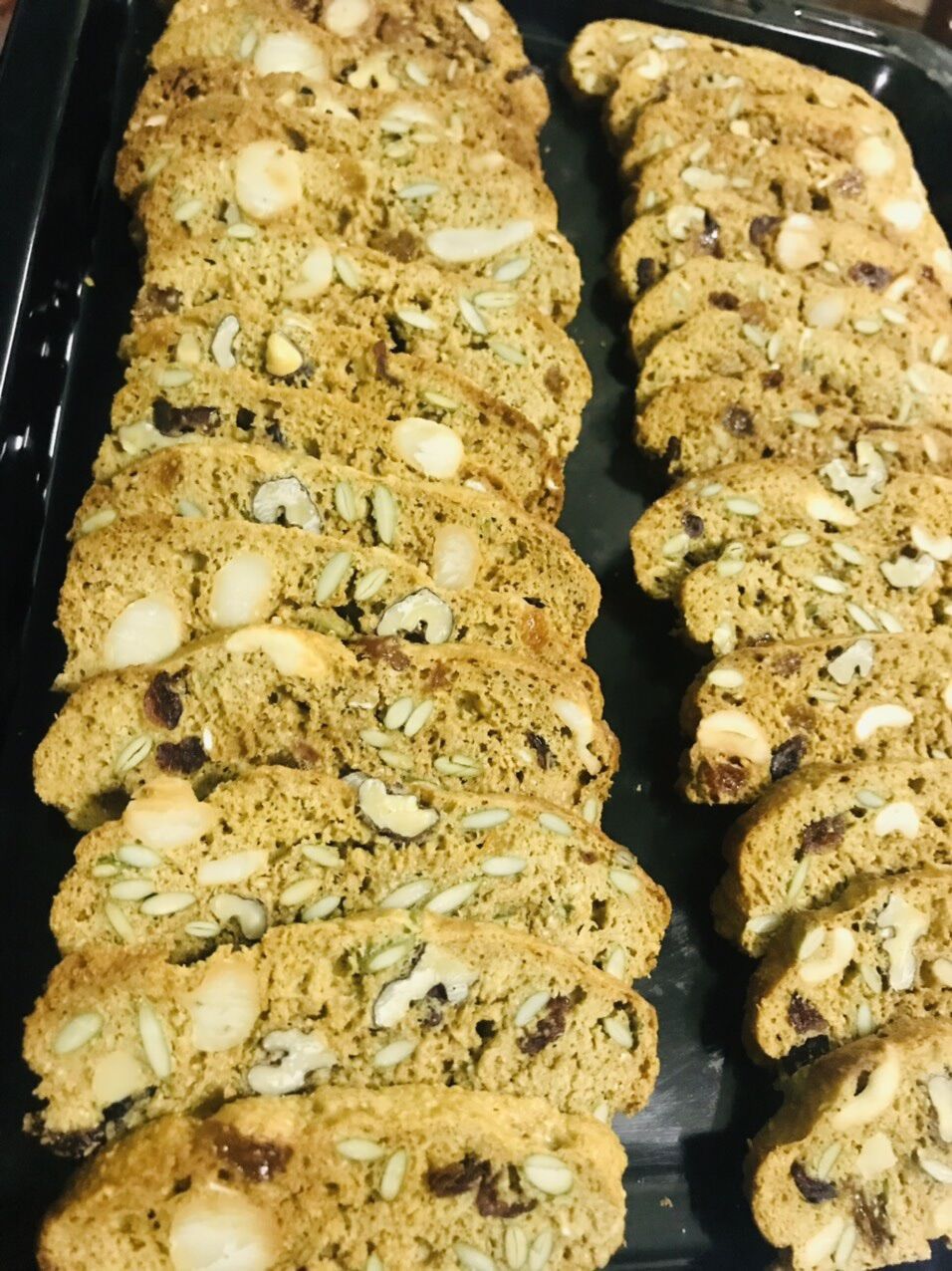 Bánh biscotti nguyên cám không đường ăn vặt mẹ bầu ăn vặt ăn kiêng ăn healthy lành mạnh ăn vặt giảm cân