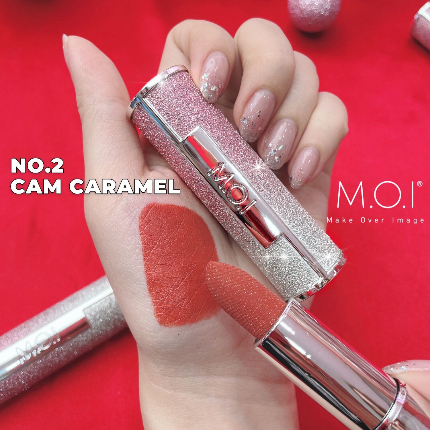 Son Thỏi M.O.I x CÔNG TRÍ Son Hồ Ngọc Hà MOI COSMETICS